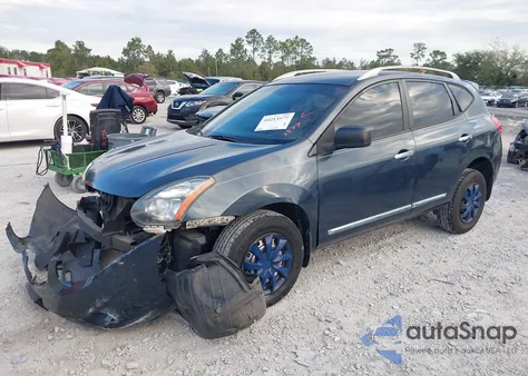 2015 Nissan Rogue Select S из США, поврежденный, VIN JN8AS5MT0FW662784